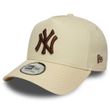 Bone Masculino New Era 9Forty E-Frame NY Yankees Bege-60691361- -1-